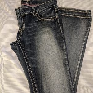 Amethyst Jeans Flare Bottoms